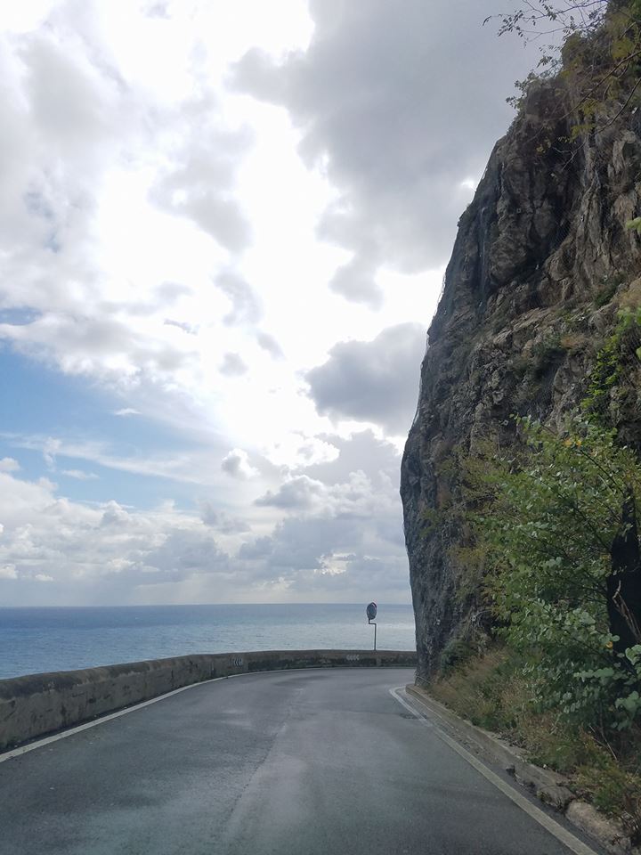 Driving along the Amalfi Coast