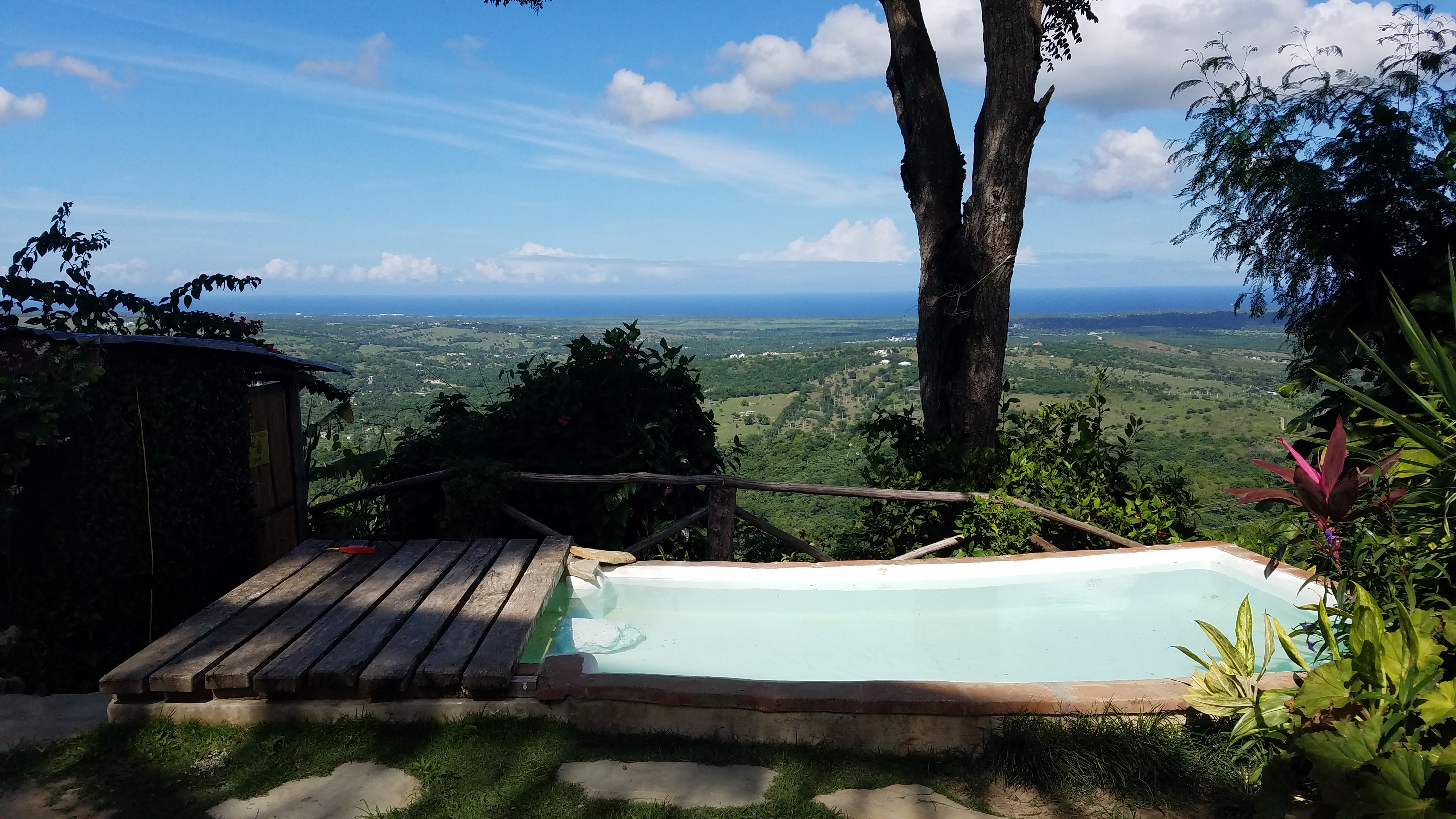 View from the Eco Lodge